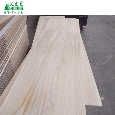 桐木拼板成材木板抽屉板材直销18mm梧桐树原木装饰集成板